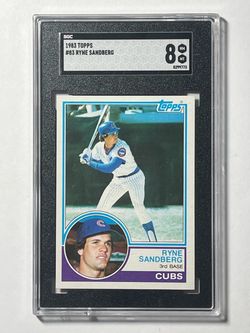 1983 Topps Ryne Sandberg SGC 8