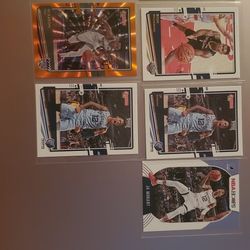 Ja Morant And Zion Card Lot 