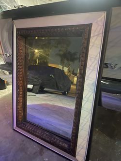 Wood Mirror