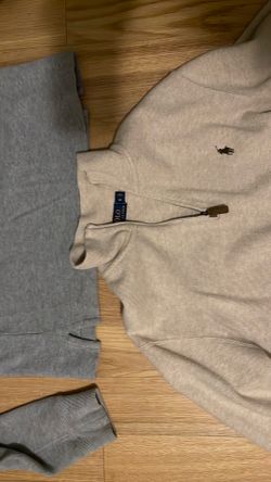 2 Polo 1/4 neck sweaters