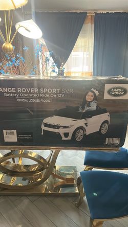 Range Rover Sport SVR 12V Kids Ride-On