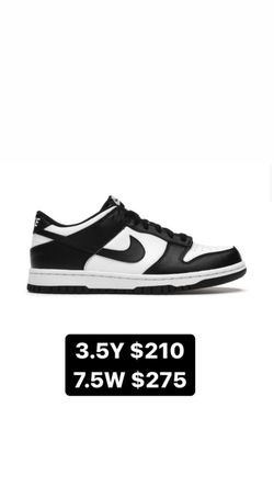 Dunk Low Black And white
