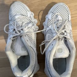 Nike Women’s Shox TL Nova ‘Triple White’ Size 8 US