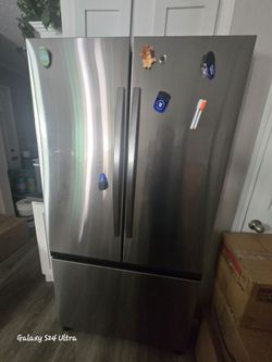 Samsung Stainless Steel 3 door refrigerator