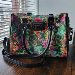 RARE Loungefly Tropical Starters Pokémon Purse