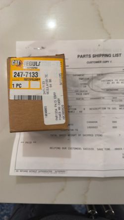 OEM CAT CAT THERMOSTAT 190 (contact info removed)