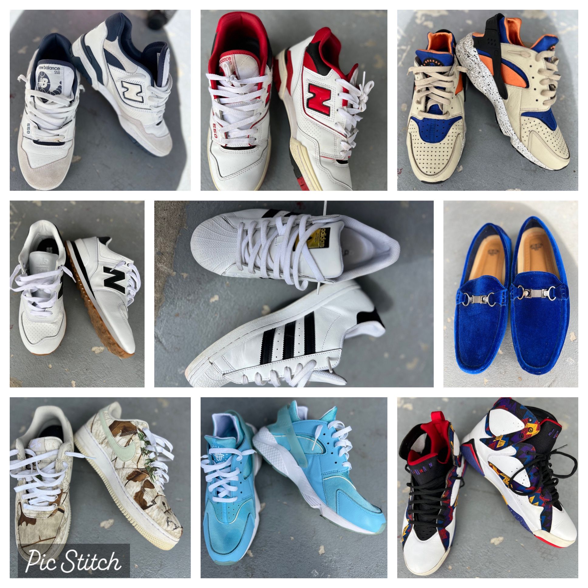 Tennis Shoes Sizes Range From 91/2 To 11 1/2