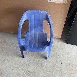 Children’s Blue Chair 