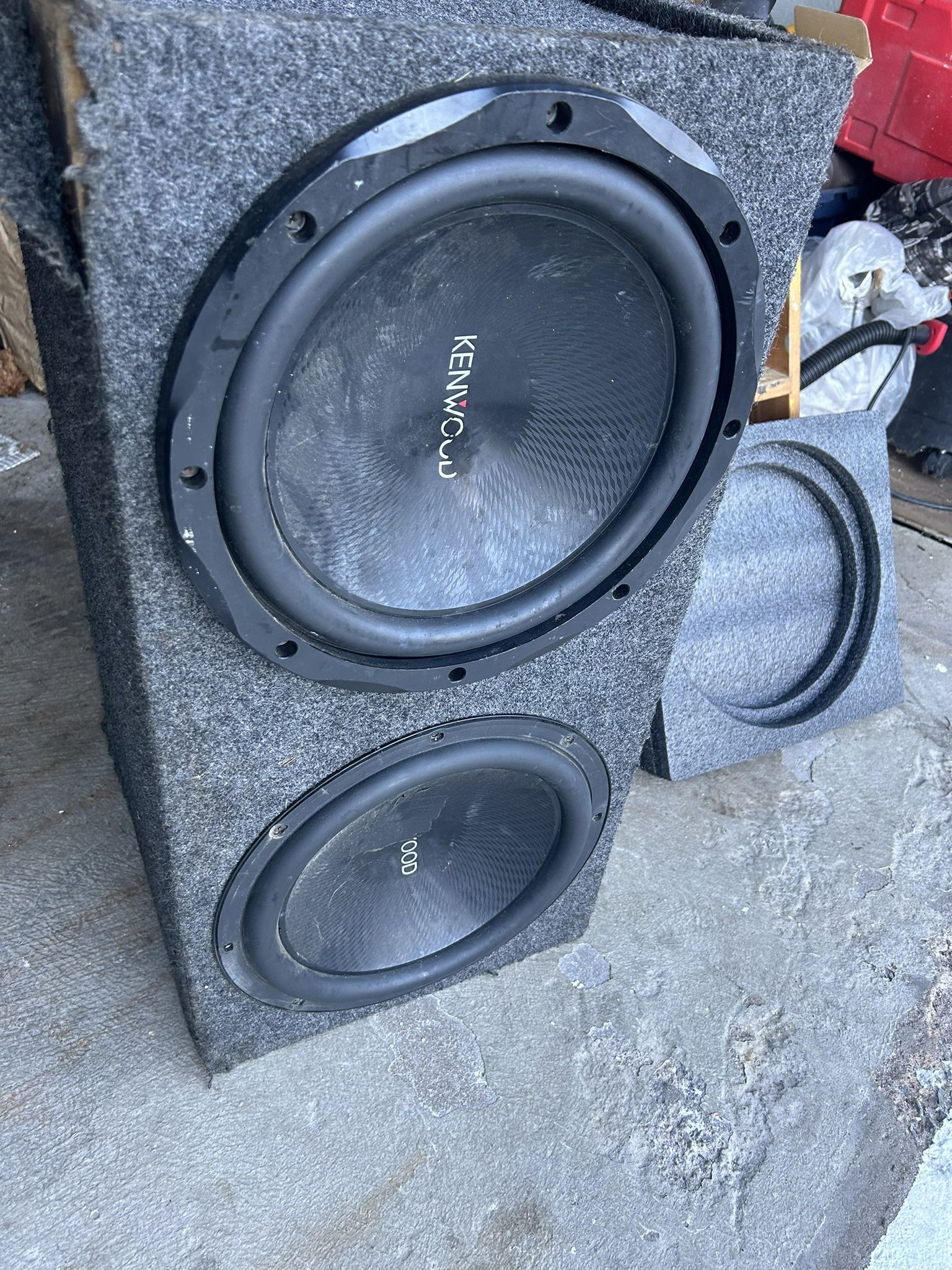 kenwood 12” sub enclosure