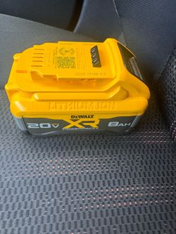 Dewalt power pack XR 8AH new in modesto firm$$$$$ or don’t bother please