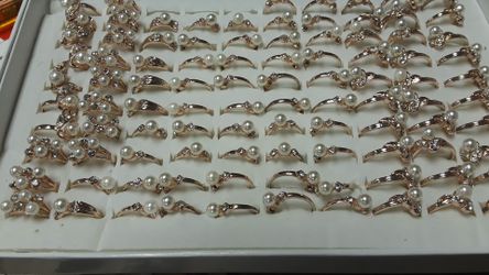 95 Rings all sizes 2 types