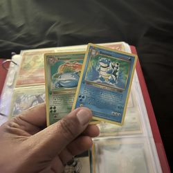 Blastoise & Venasaur Poke Cards 