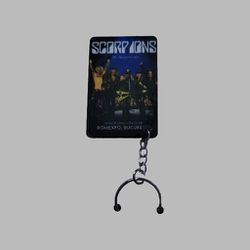 Scorpions Concert Poster Keychain 