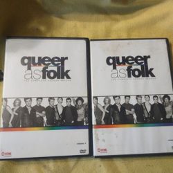 Two DVDs Two Seasons Volume One And Three Queer As Folk Will Not Separate