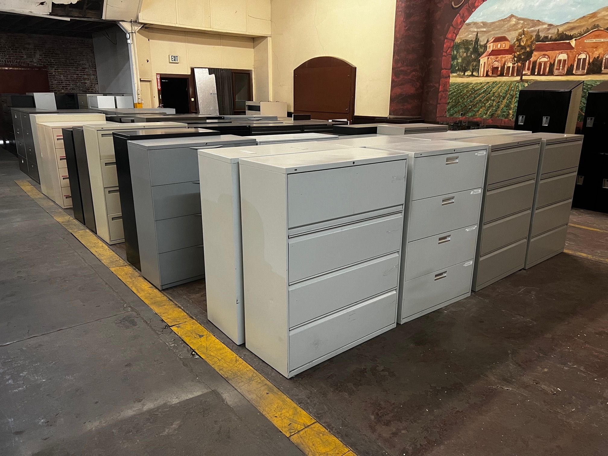 LOTS OF FILE CABINETS (LATERAL STYLE) -can deliver-