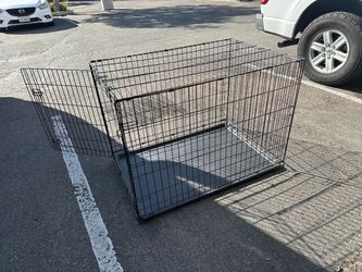 Large Folding Wire Dog Crate