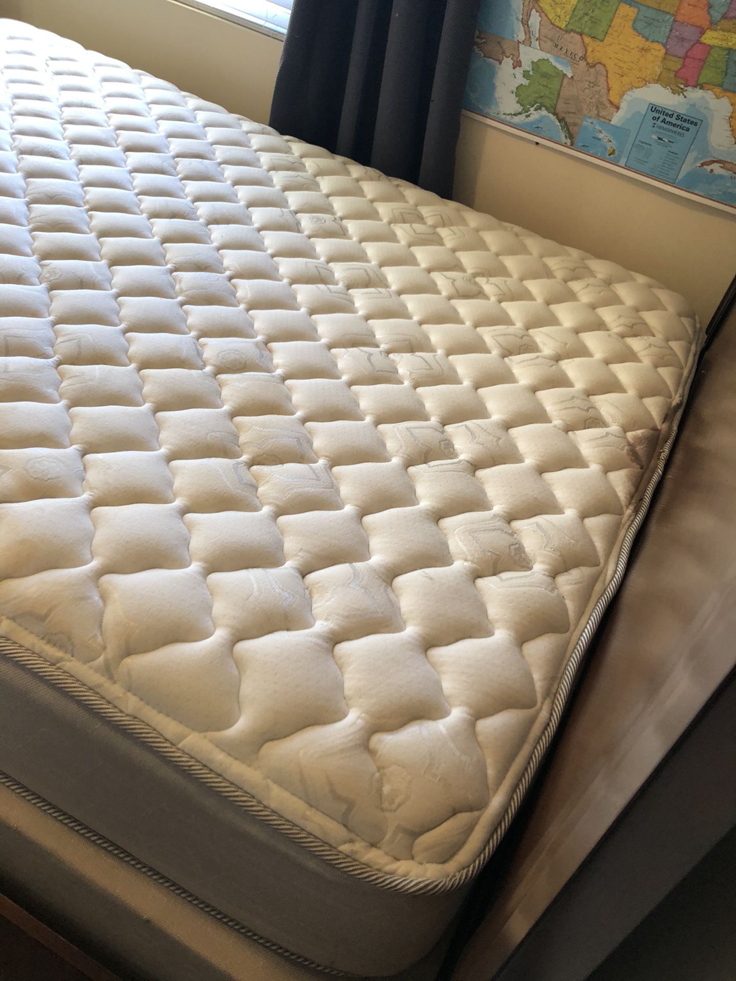 Queen Size size mattress (frame and box spring not included)