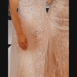 Stunning Evening Gown Size 3/4