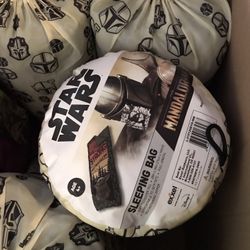 Star Wars Sleeping Bag With Chair Brand New 