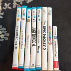 Wii U/ Wii And 3ds Games For Sale