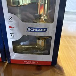 Two Schlage Door Locks