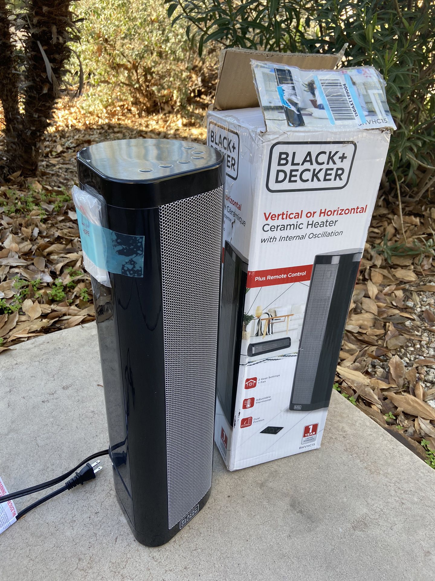 Black And Decker Space Heater