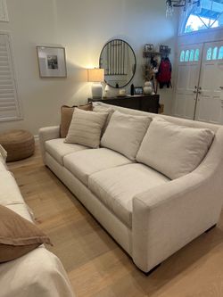 Beautiful ivory/white sofa