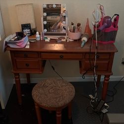 Vanity And Stool