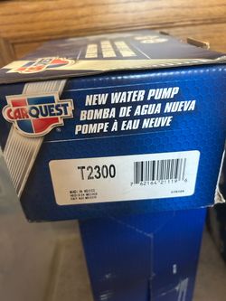 T2300 water pump