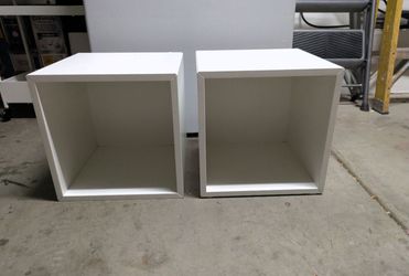 Cube shelves / cabinets / IKEA EKET SHELF (Both sold together or if you want just one let me know)