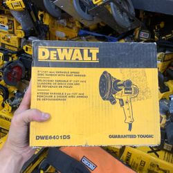 Dewalt Electric 5” Variable Speed Disc Sander With Dust Shroud 