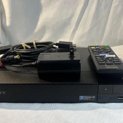 Sony BDP-S3500 Blue Ray DVD Player  Built In Wireless Streaming 