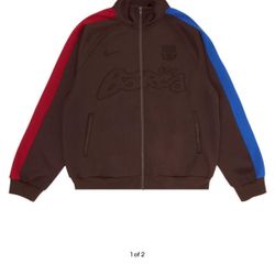Travis Scott X Barcelona Retro Zip Jacket 