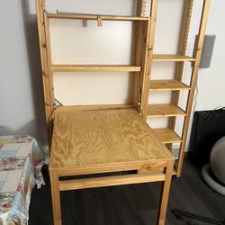 For Sale IKEA Ivar Table And Shelves