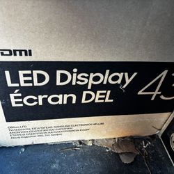 Samsung smart signage 43” LED COMMERCIAL DISPLAY