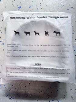Automatic pet water bowl