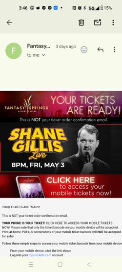 Shane Gillis Fantasy Springs Casino