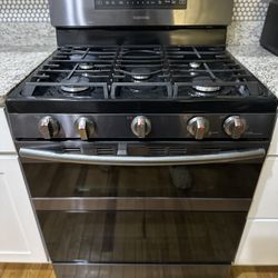 Samsung Double Oven - Black Stainless Steel