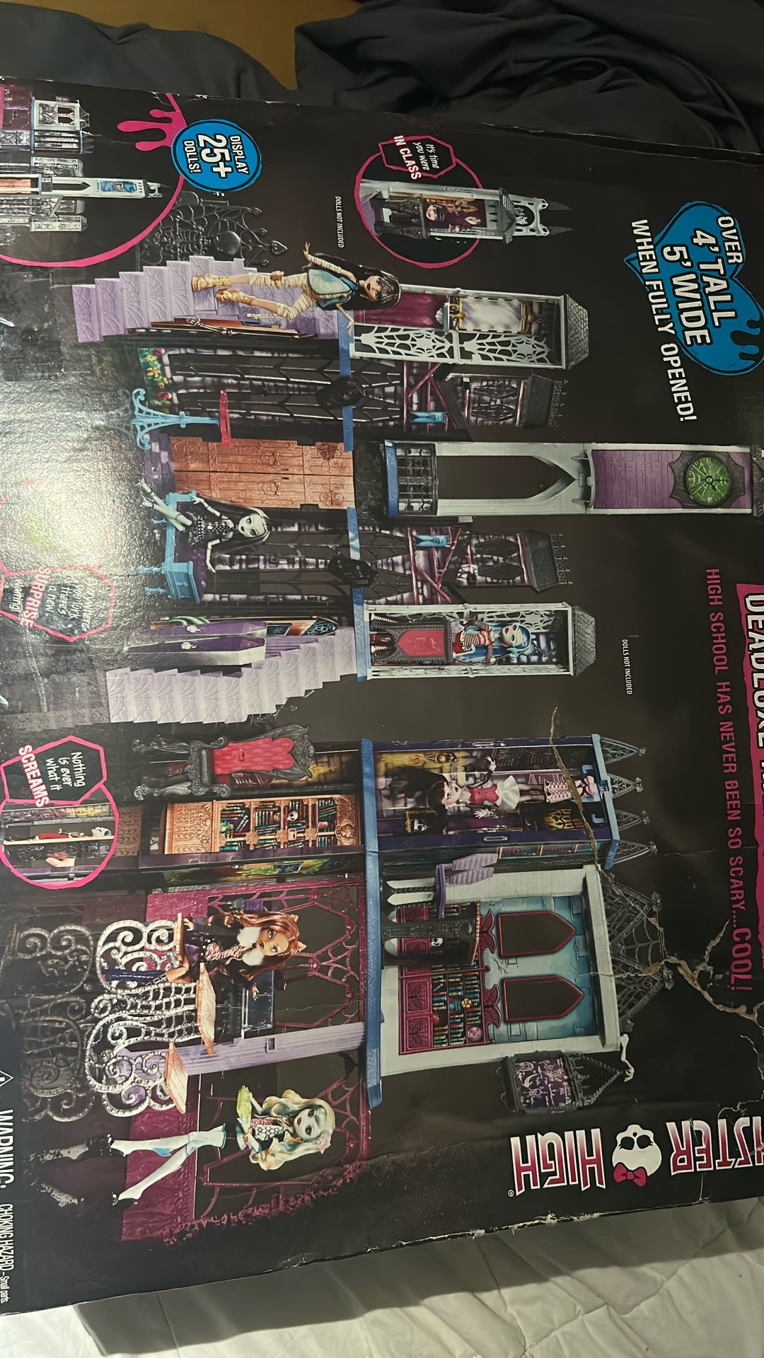 Monster high Deadlux High school Play Set 