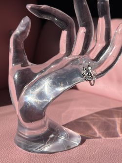 Looks Like A Pretzel Heart Ring