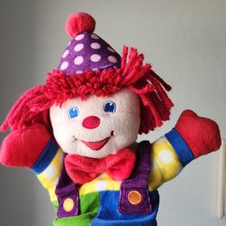 Gymboree Gymbo The Clown Hand Puppet 

