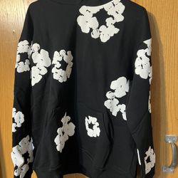 Denim Tears The Cotton Wreath Hoodie Black Size Large