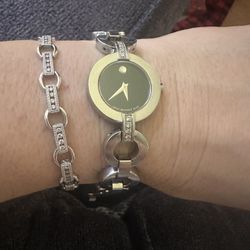 MOVADO WATCH with Diamonds 