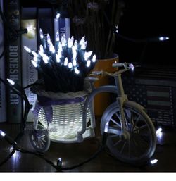 Brizled Upgrade 100 LED Mini Christmas Lights, 33ft Fairy Decorative String Lights, 120V UL Certified for Indoor and Outdoor Decorations, Patio and C