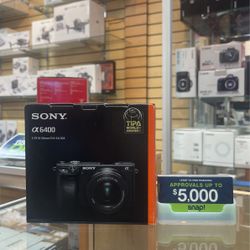 Sony A6400 With 16-50mm Lens