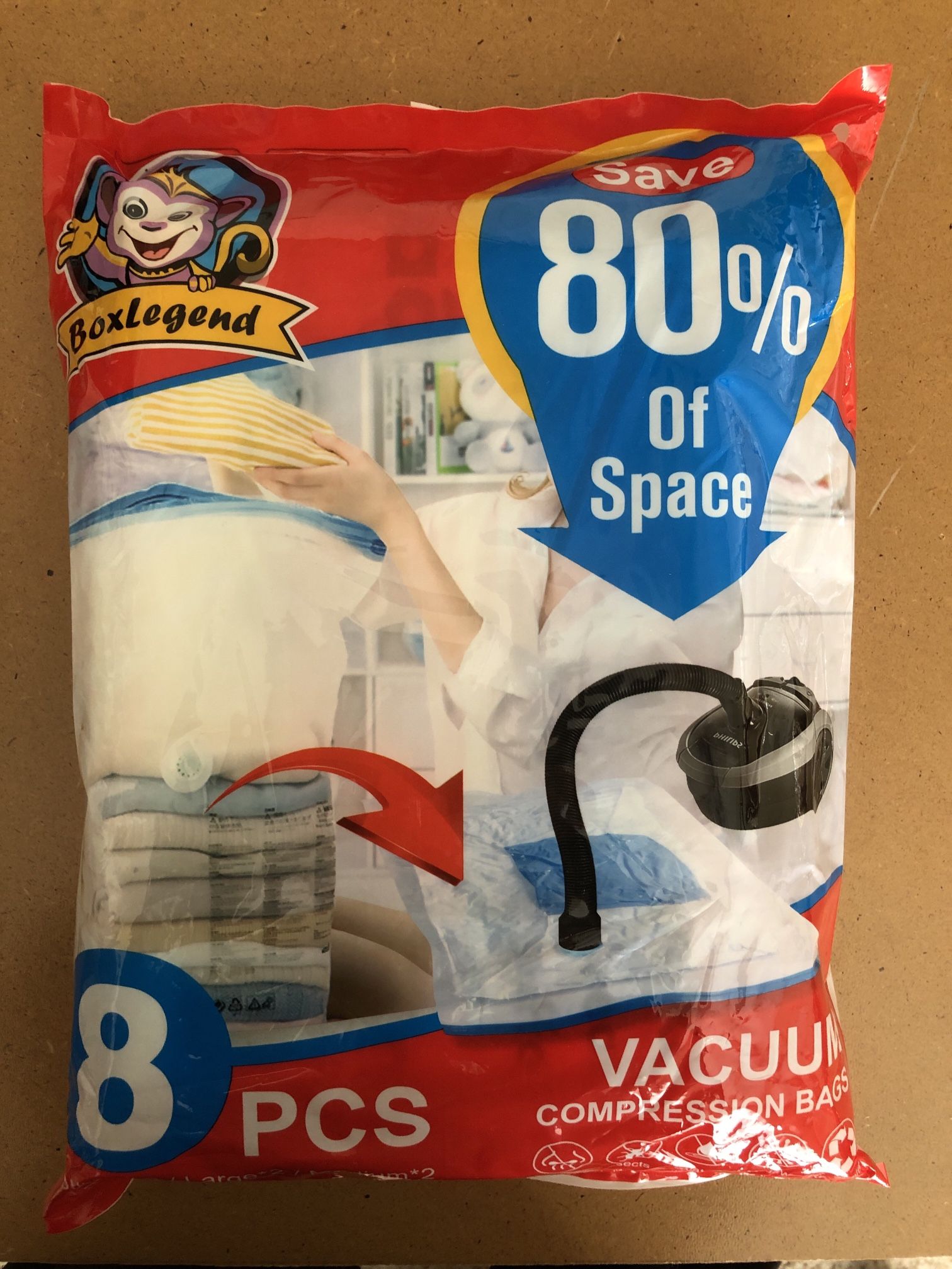 8 PCs Vacuum Bags