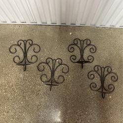 Bronze Candleholders, Metal