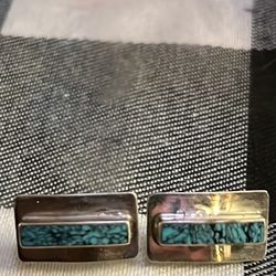 Silver & Turquiose Earrings 