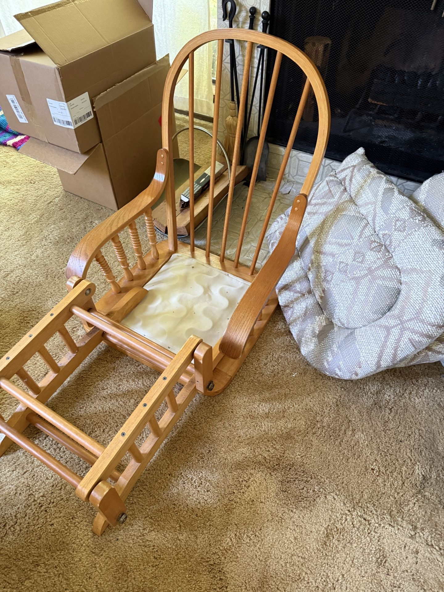 FREE Solid Wood Rocking Chair