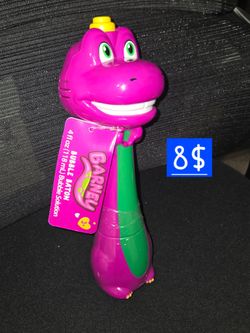 New barney bubble  baton